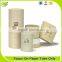 recycled brown kraft paper round tea box kraft paper tea box