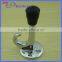 Zinc alloy material door stop with hook and rubber cap