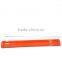 Promotional gift Simple Customized Shaped PVC Slap Clip Manufacture Reflective slap bracelet