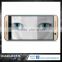 High-End clear gold 3d full cover tempered glass screen protector for HTC one M9