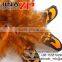 CHINAZP Wholesale Size from 6cm to 10cm Dyed Orange Reeves Pheasant Plumage