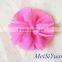 import china fabric artificial flower hand craft flowers for headwear, hairband, accessories for garments