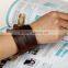 wholesale 100% Genuine leather bracelets handmade jewelry braided leather bracelets