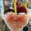 Heart Shape Fur Keychain/Real High Quality Fur Keychain For BAG/KEY