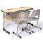 2015 popular sale and good price student table chair set