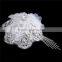 MYLOVE Handmade Hair Accessory High Quality Rhinestone Lace Hairclip Vintage MLF098
