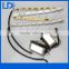 LED daytime running light car flexible led white amber drl strip light