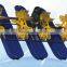 0.75KW fish ponds paddle wheel aerator