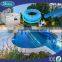 Pool, pond, spa using waterproof fiber pool light with LED light source,cable, fiber optic channel