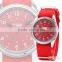 Mens Slim Case Nylon Band Analog Quartz Male Sport Watch