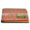 PU Leather Wallet With Fake Ostrich Texture for Women