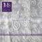 Hot sales 100 white polyester lace fabric solid for fashion ladies' wear