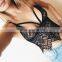 Bonvatt Lace Bra Top Wireless Cups Brassiere Fashion Eyelash Bralette Cute Crop Top Bra Underwear Intimate Tops