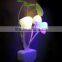Wholesale mushroom shape Led Light control deraction night lights for children with plant