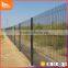 durable clearVU fence with square post