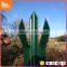 2.4*2.75m popular size hot dipped galvanized material palisade fence for swimming pools