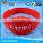 Factory price rfid silicone bracelet color selected wristband