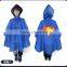 New popular polyester waterproof Pullover Superhero Batman Raincoat kids