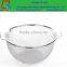 Best design steel handle stainless steel oil strainer/oil skimmer/oil sieve