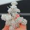 New Fashion Bridal Wedding Crystal Rhinestone Rose Flower Hair Pins Hairpin