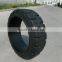 Forklift wheels 12 inch smooth tread press-on solid tire 12x4 1/2x8