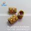 Custom made brass inserts for wood panels.