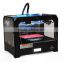 Big 3d Printer Dual Extruder 3d Metal Printer 3d Printer For Sale Black Enclosed Frame