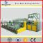 Double spiral automatic chain link fencing machine