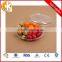 Clear plastic 3 compartment box for fruit/disposable plastic container/PET plastic box