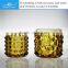 elegant wedding crystal glass candle holder for wedding decoration