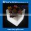 Wholesale Balcony Decorative Plastic Led Cube Planter