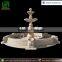 Stone garden products cheap yellow granite 3 tier water fountains