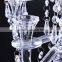 Top grade special design tall weding crystal candelabra 2017