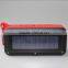 Factory Direct Outdoor Hook Style Waterproof Solar Recharheable Wireless Bluetooth Speaker