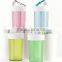 Supply fashion creative Plastic cup / Straw cup (350ml)