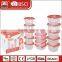 Wholesale transparent and stackable PP plastic food container for home appliance