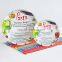 5pcs pasta bowl set with decal