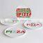 2017 Promotional Ceramic Cheap Pizza Plate With Decal Printing