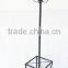 RH-4737 Multifunctional metal standing coat rack with umbrella holder hat clothes coat rack