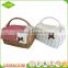 Simple and practical mini wicker hamper basket China wholesale price willow wicker picnic basket with handle