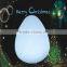 rechargeable led color changing led egg night light table light
