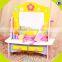 Wholesale preschool furniture wooden children role play toy furniture cheap wooden children bedroom furniture W08H073