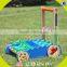 2017 New design walker wooden baby push toys cartoon crocodile wooden baby push toys W16E059