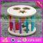 2016 new design multi-function wooden shape sorter toy for toddlers W12D064