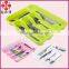 Fashion Kitchen Tray PP Plastic Cutlery Tray