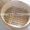 5" diameter Chinese natural designed Bamboo dim sum Steamer