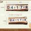 Eco-friendly reused wooden calendar/creative wood calendar