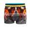 MGOO High Quality Cartoon Print Male Underwear Sexy unisex Boxer Black Jacks Young Teenagers
