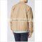 Wholesale Custom Mens Zipper Jacket Casual In Khaki