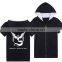 High Quality Pokemon Go Team Valor Team Mystic Team Instinct Hoodies T-shirt